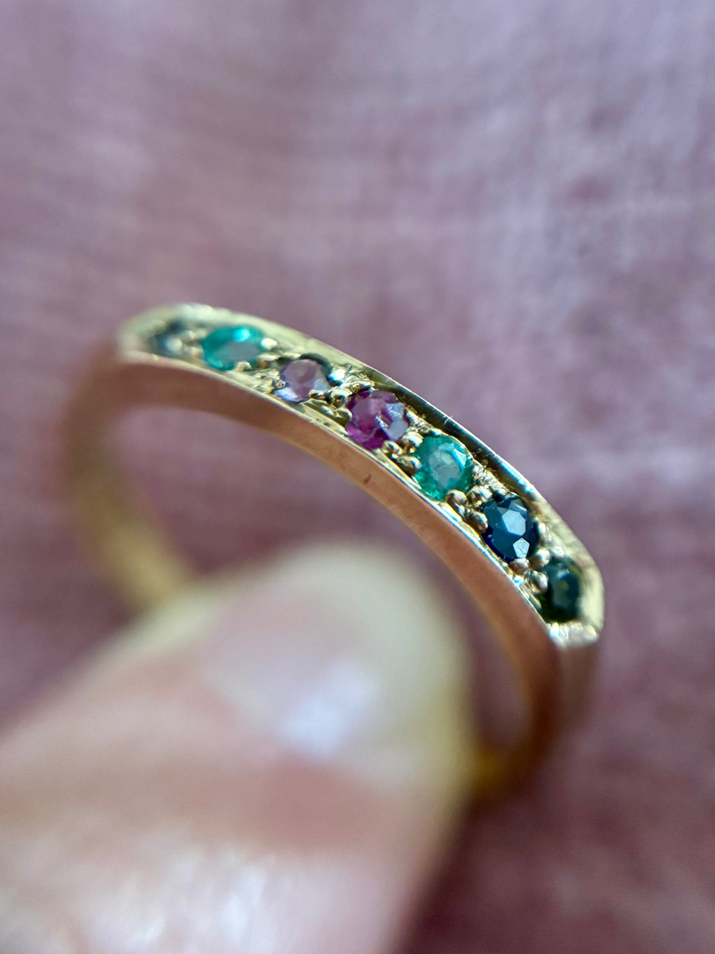 Vintage 9ct Gold DEAREST Ring