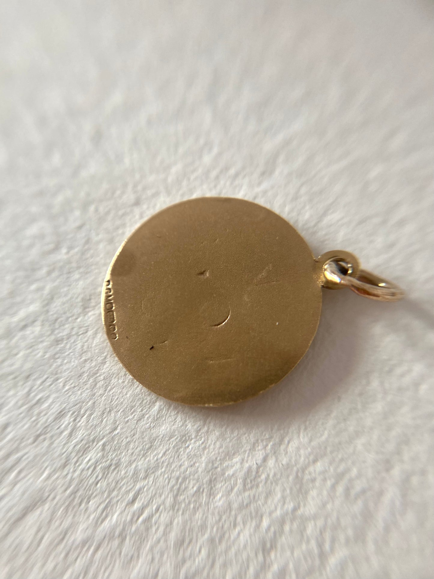 Vintage 9ct Gold "I love you" Pendant