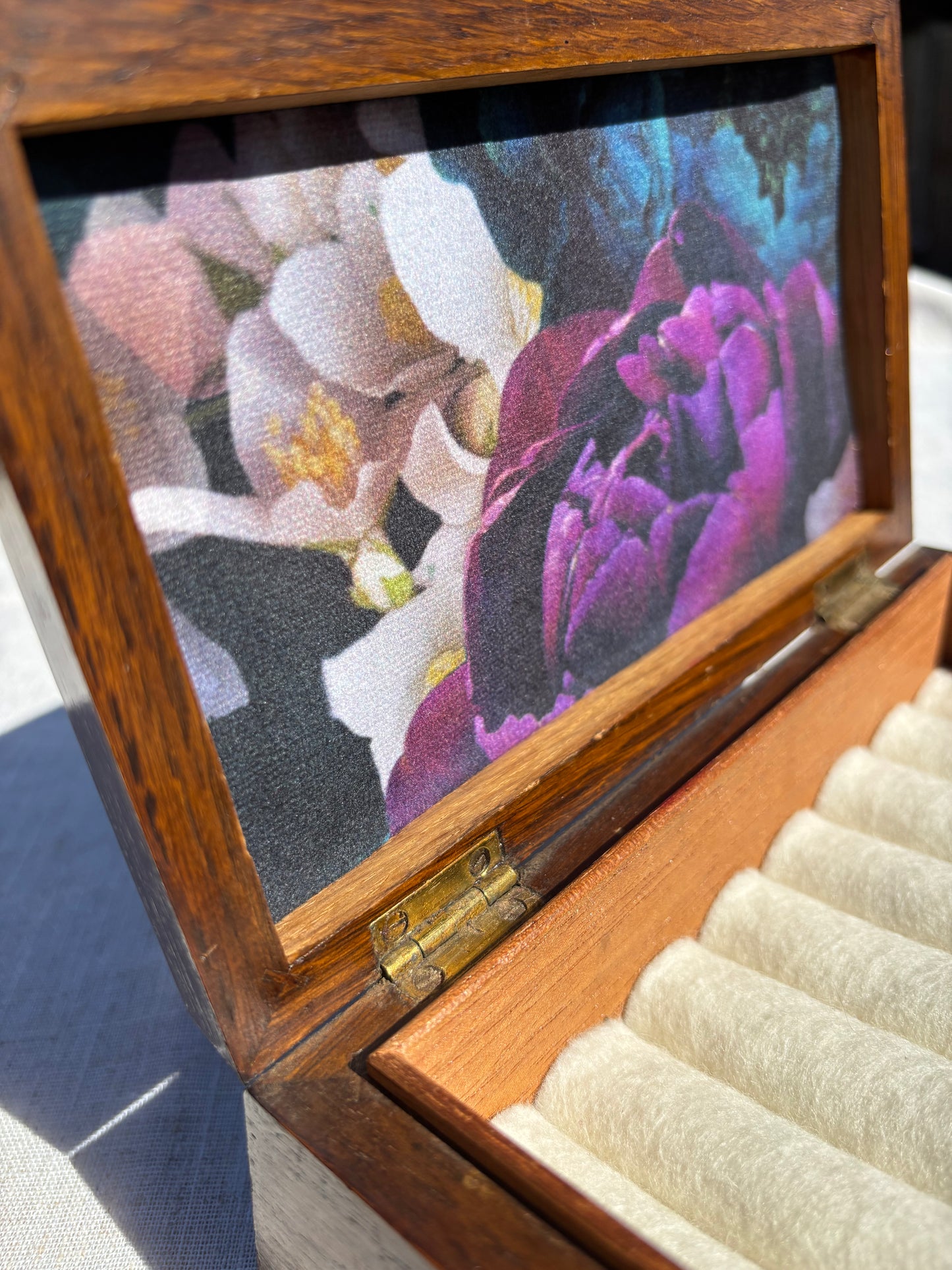 Art Deco Jewellery Box | Up-cycled Vintage Box