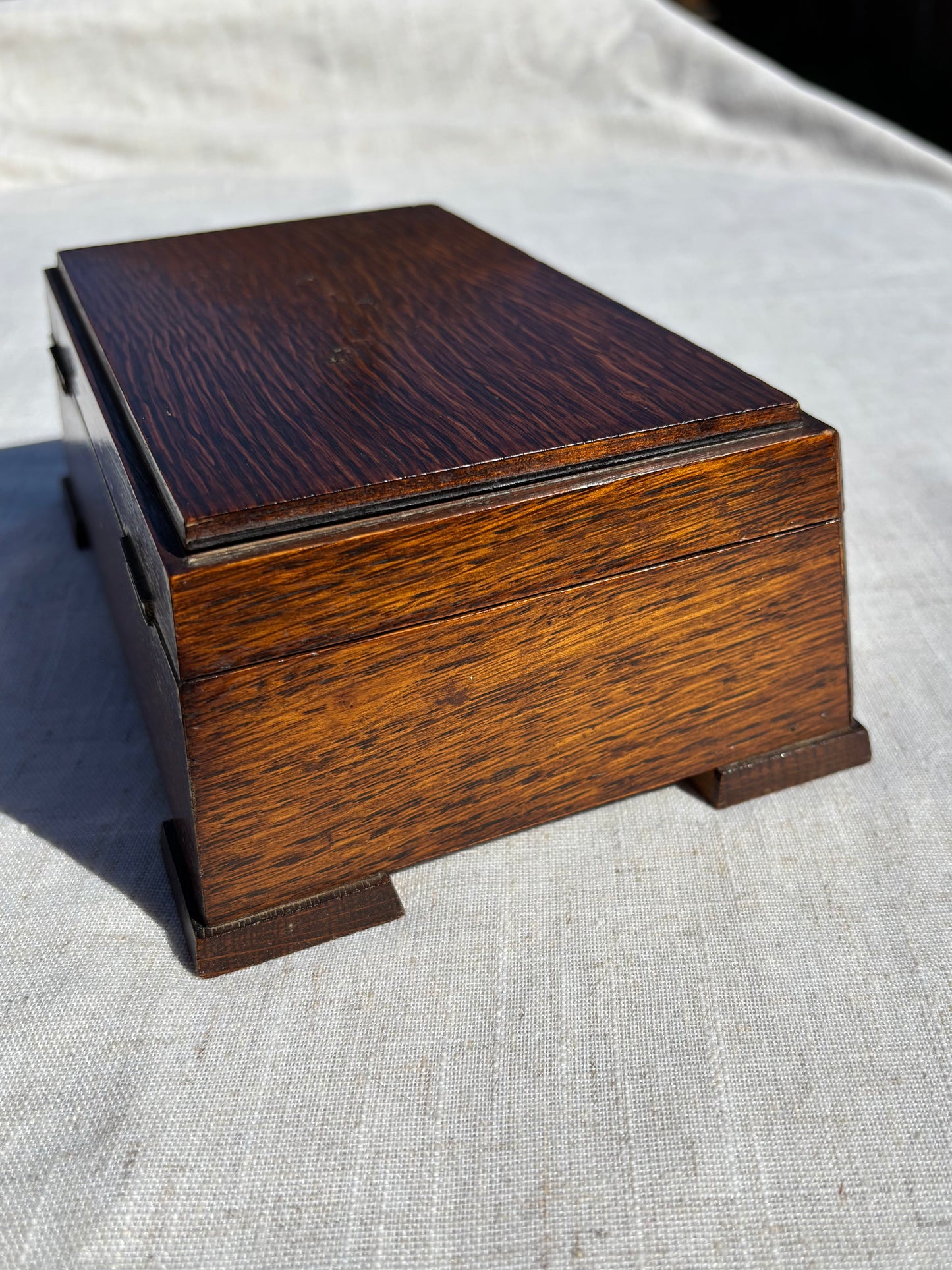 Art Deco Jewellery Box | Up-cycled Vintage Box