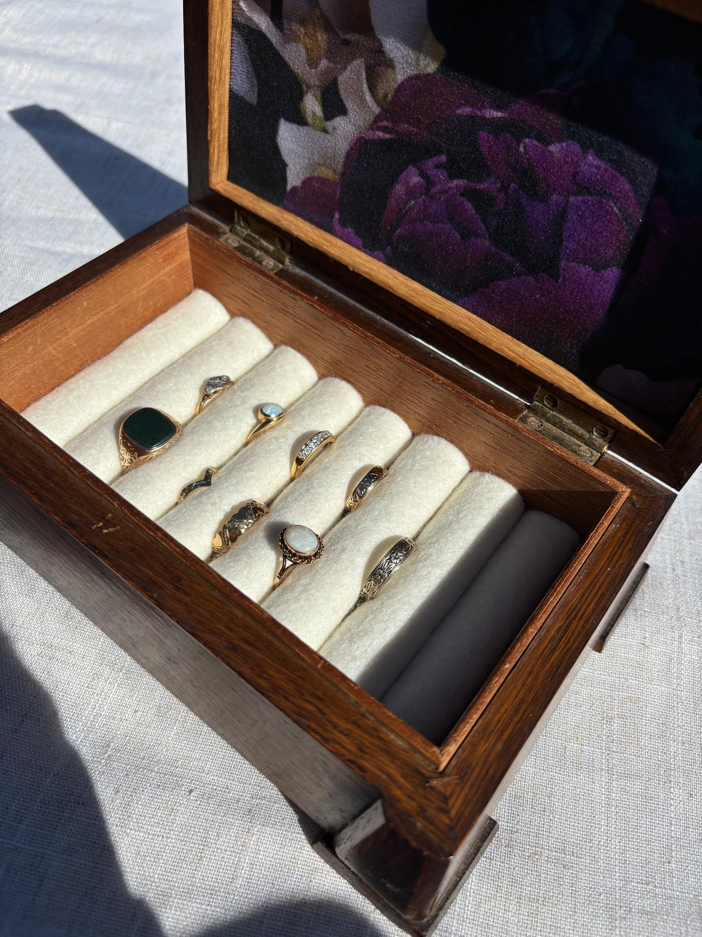 Art Deco Jewellery Box | Up-cycled Vintage Box