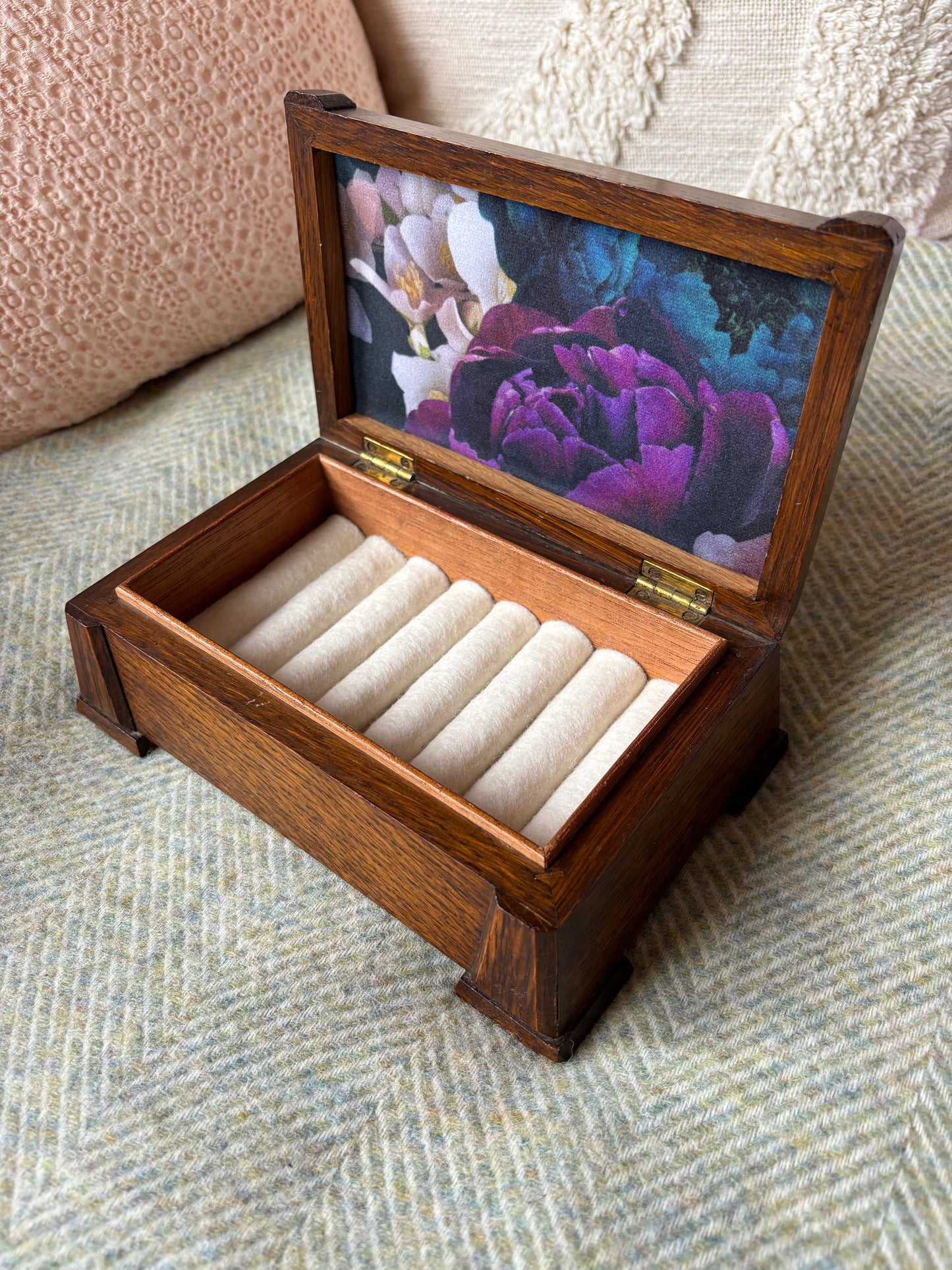 Art Deco Jewellery Box | Up-cycled Vintage Box