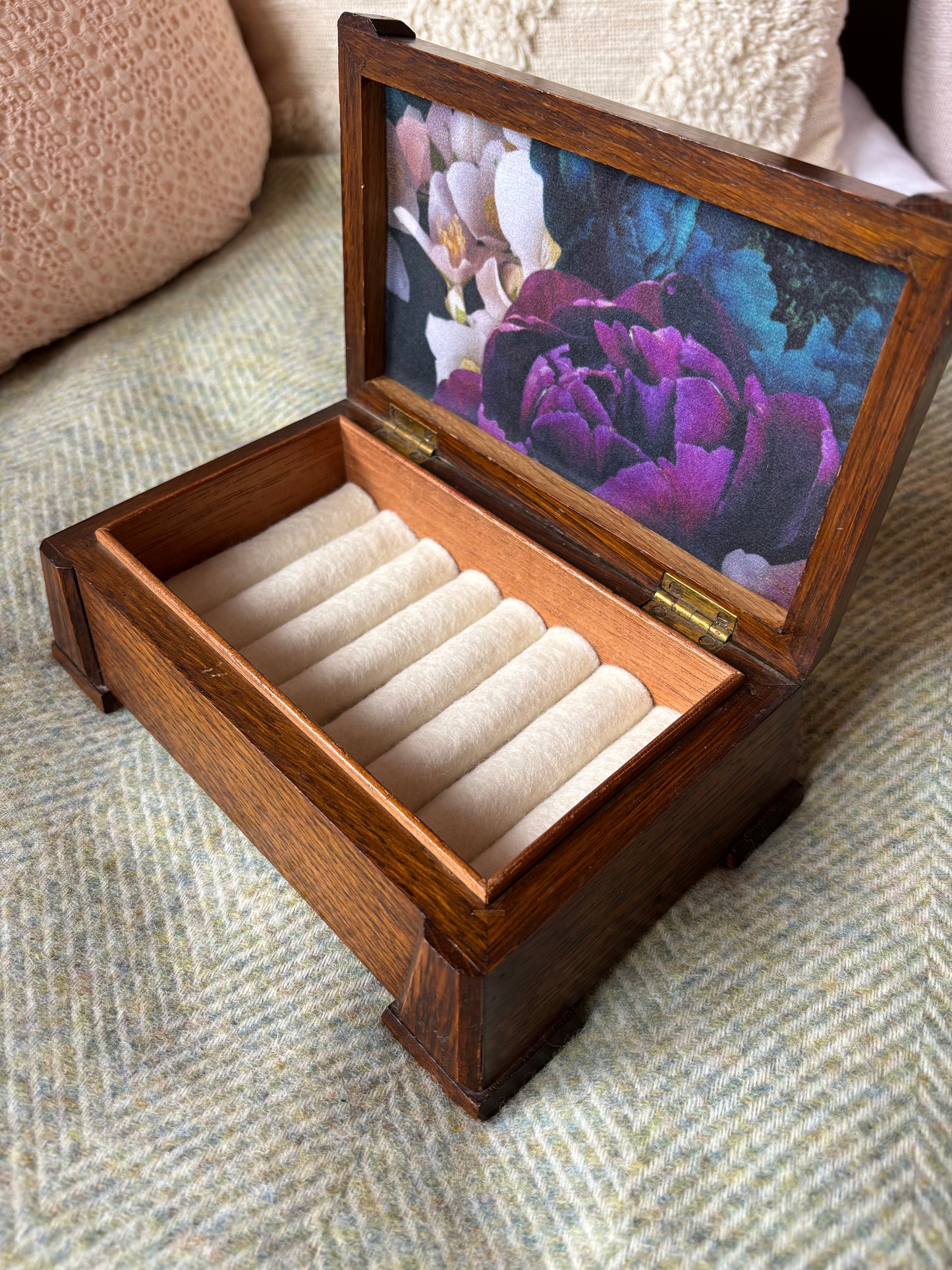 Art Deco Jewellery Box | Up-cycled Vintage Box