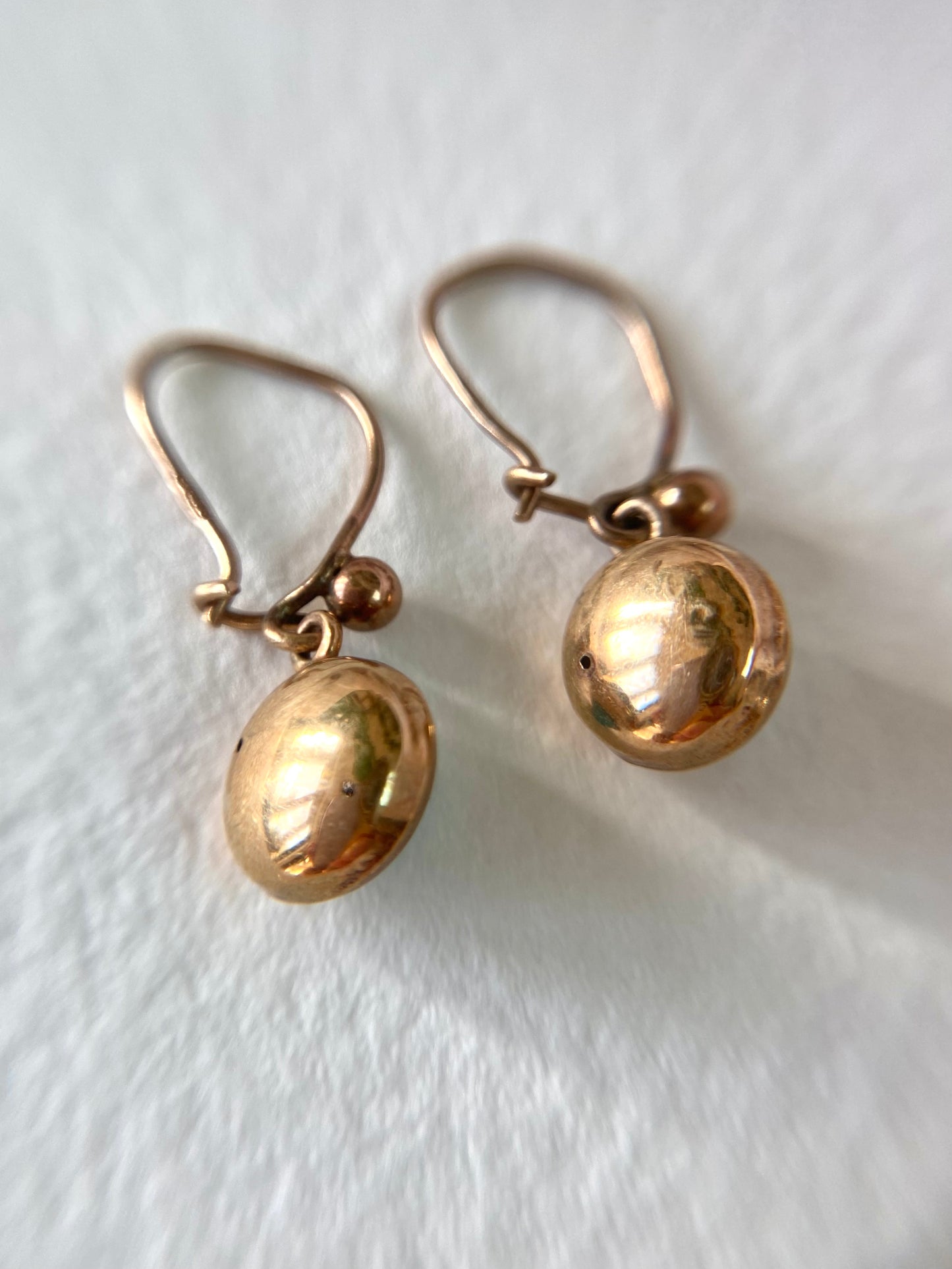 🌟 Vintage 9ct Gold Turquoise Earrings