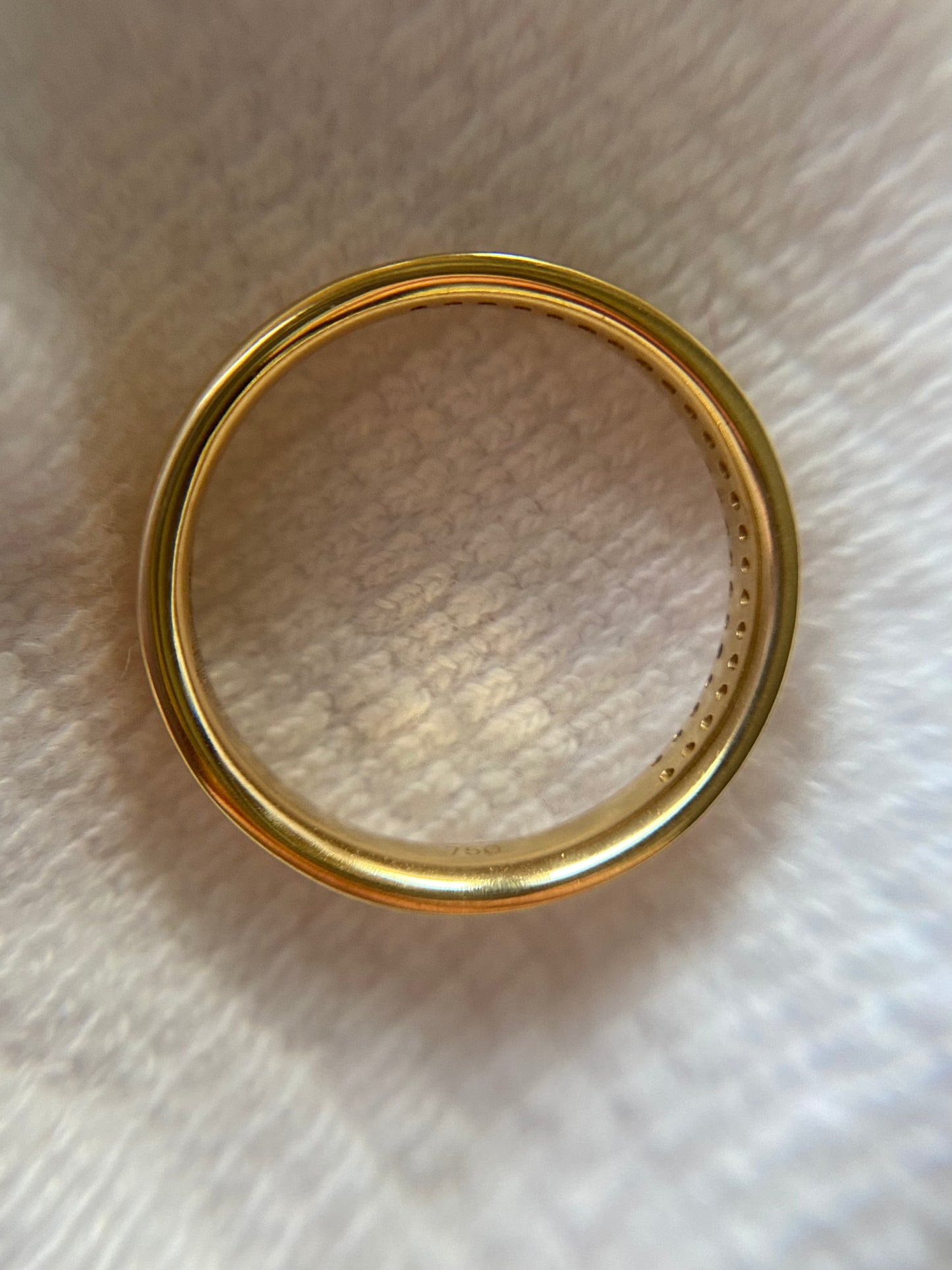 Vintage 18ct Gold Diamond Band