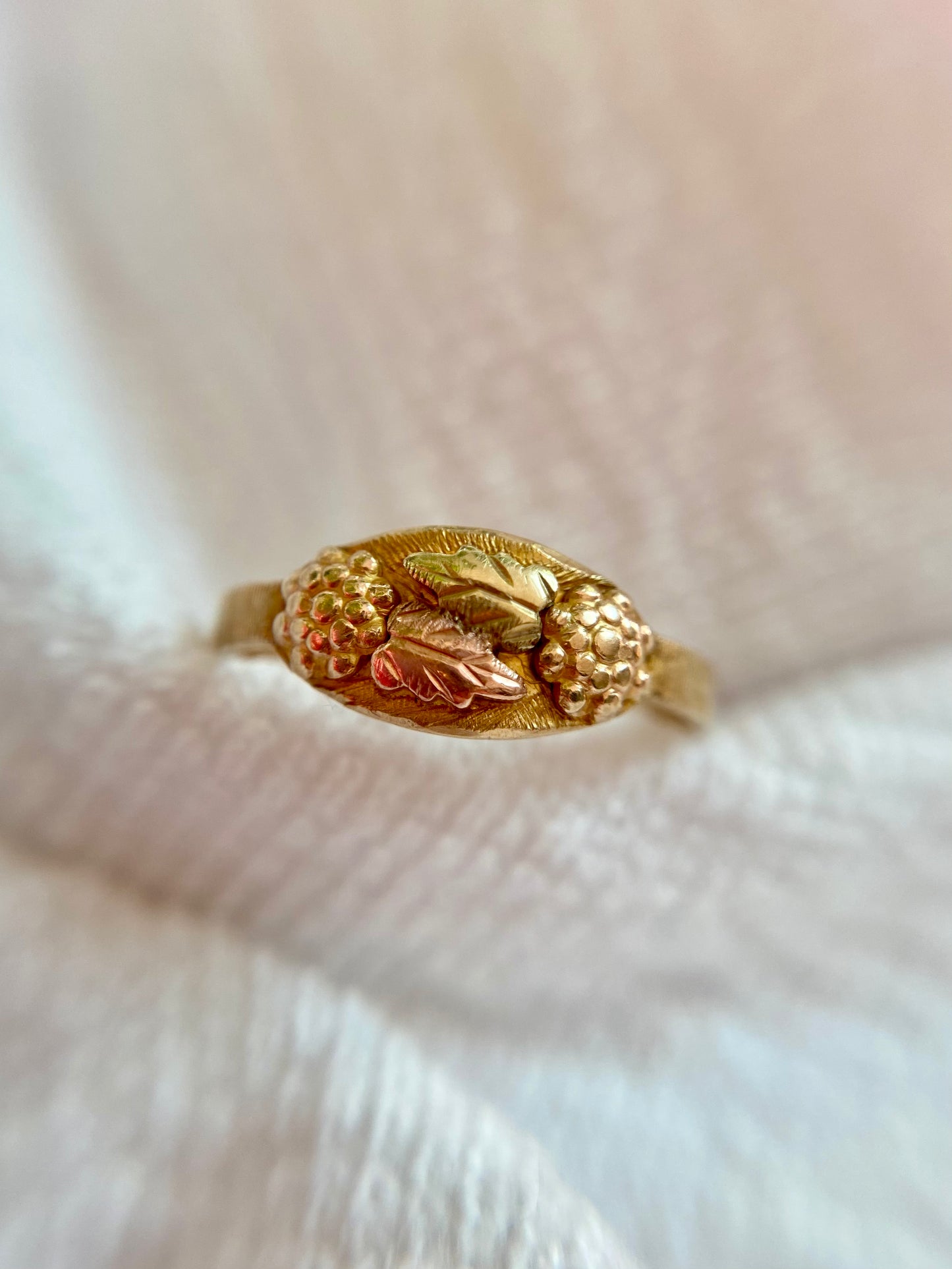 Preloved 10k Black Hills Gold Ring