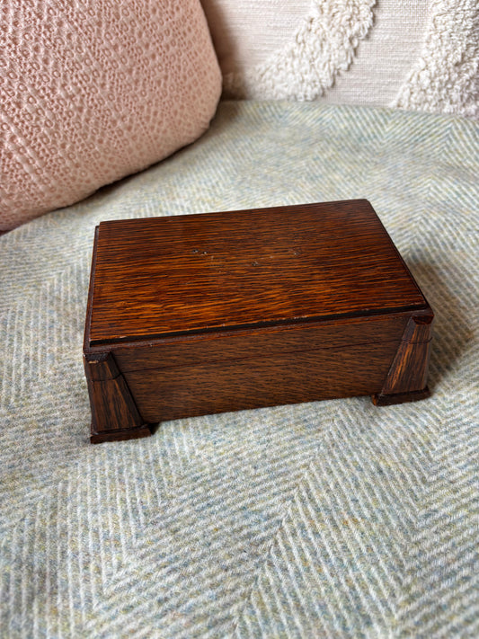 Art Deco Jewellery Box | Up-cycled Vintage Box