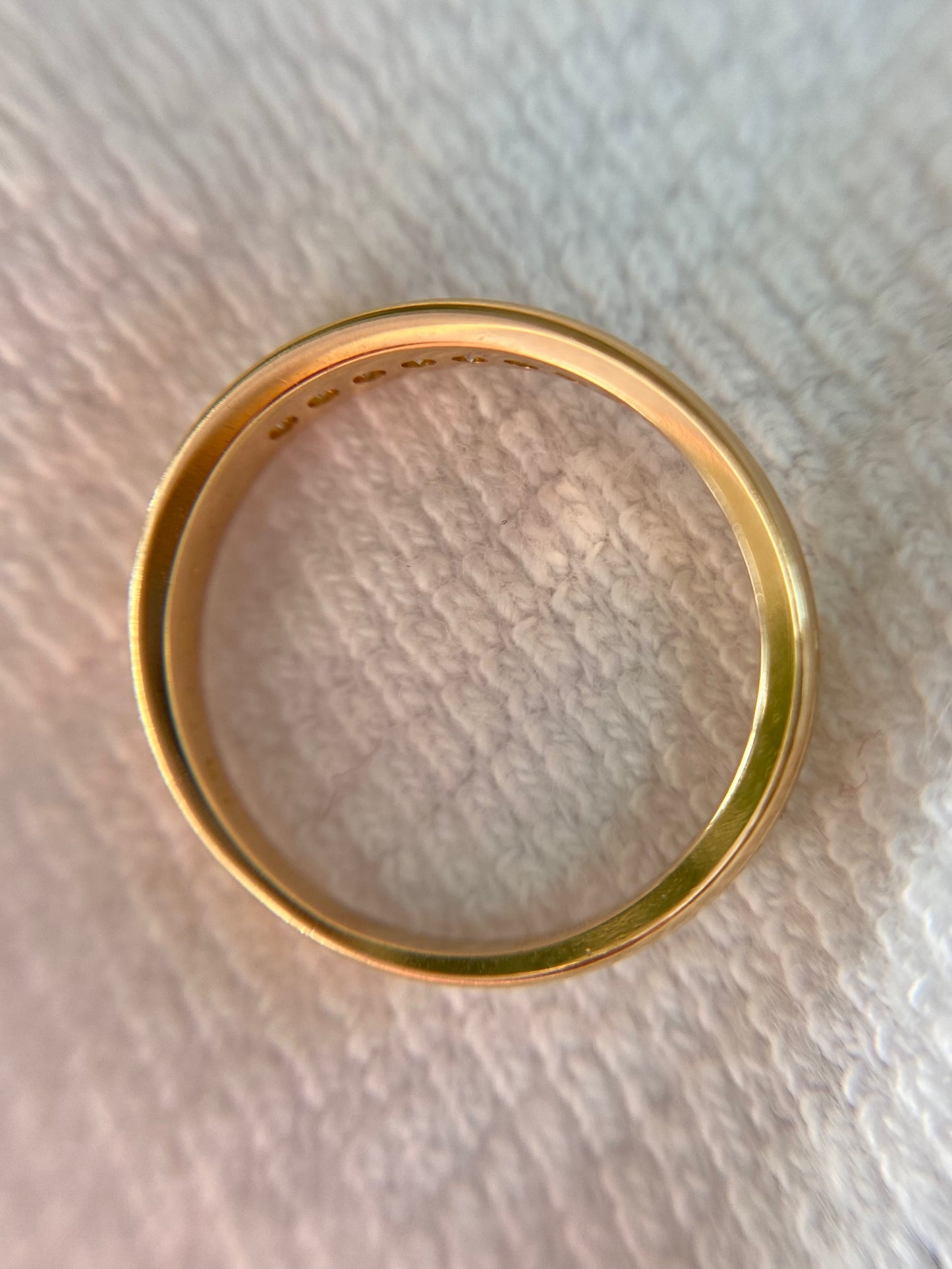 Vintage 18ct Gold Diamond Half Eternity Ring