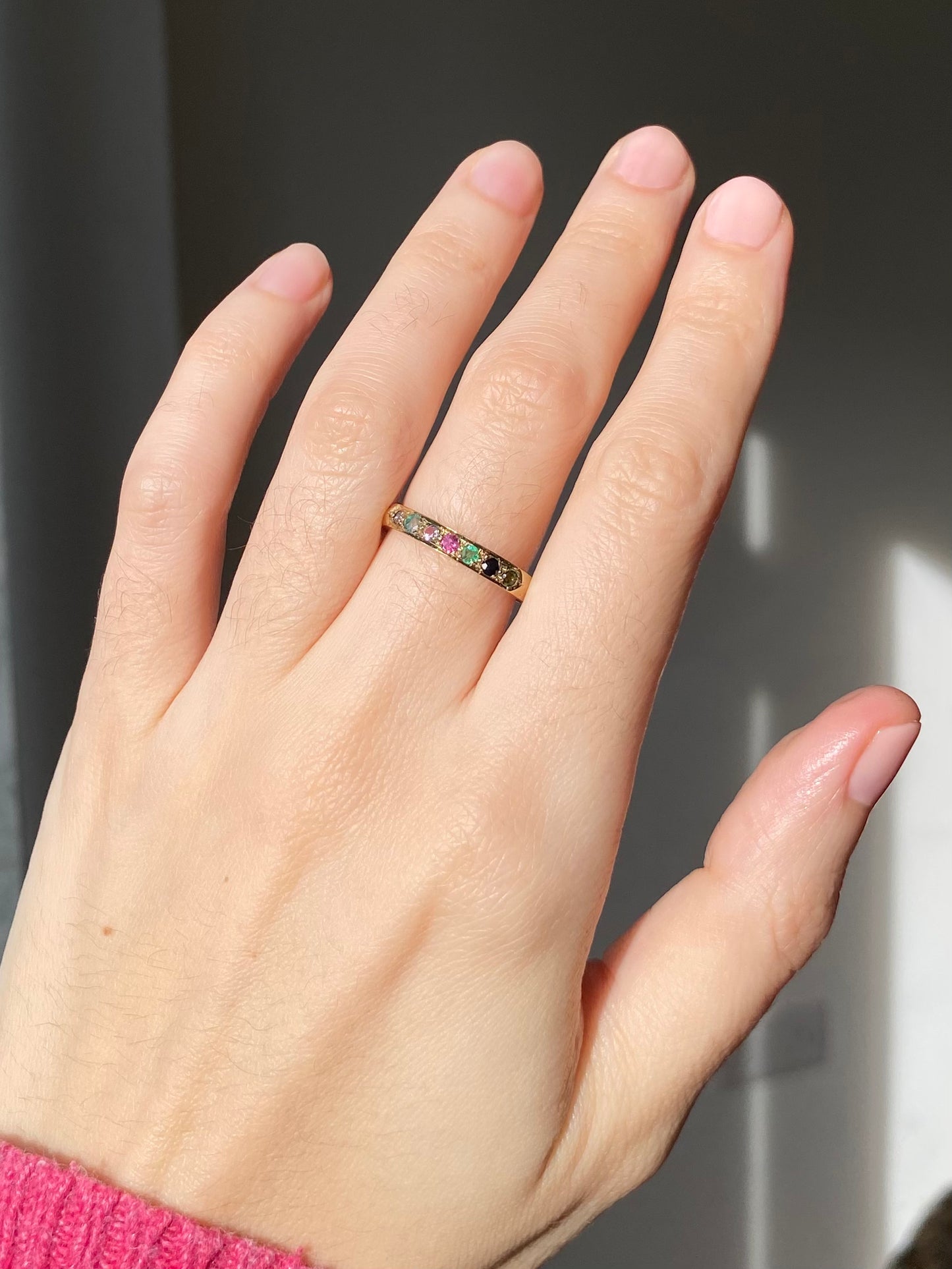 Vintage 9ct Gold DEAREST Ring