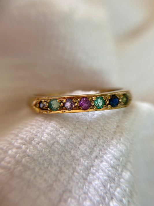 Vintage 9ct Gold DEAREST Ring