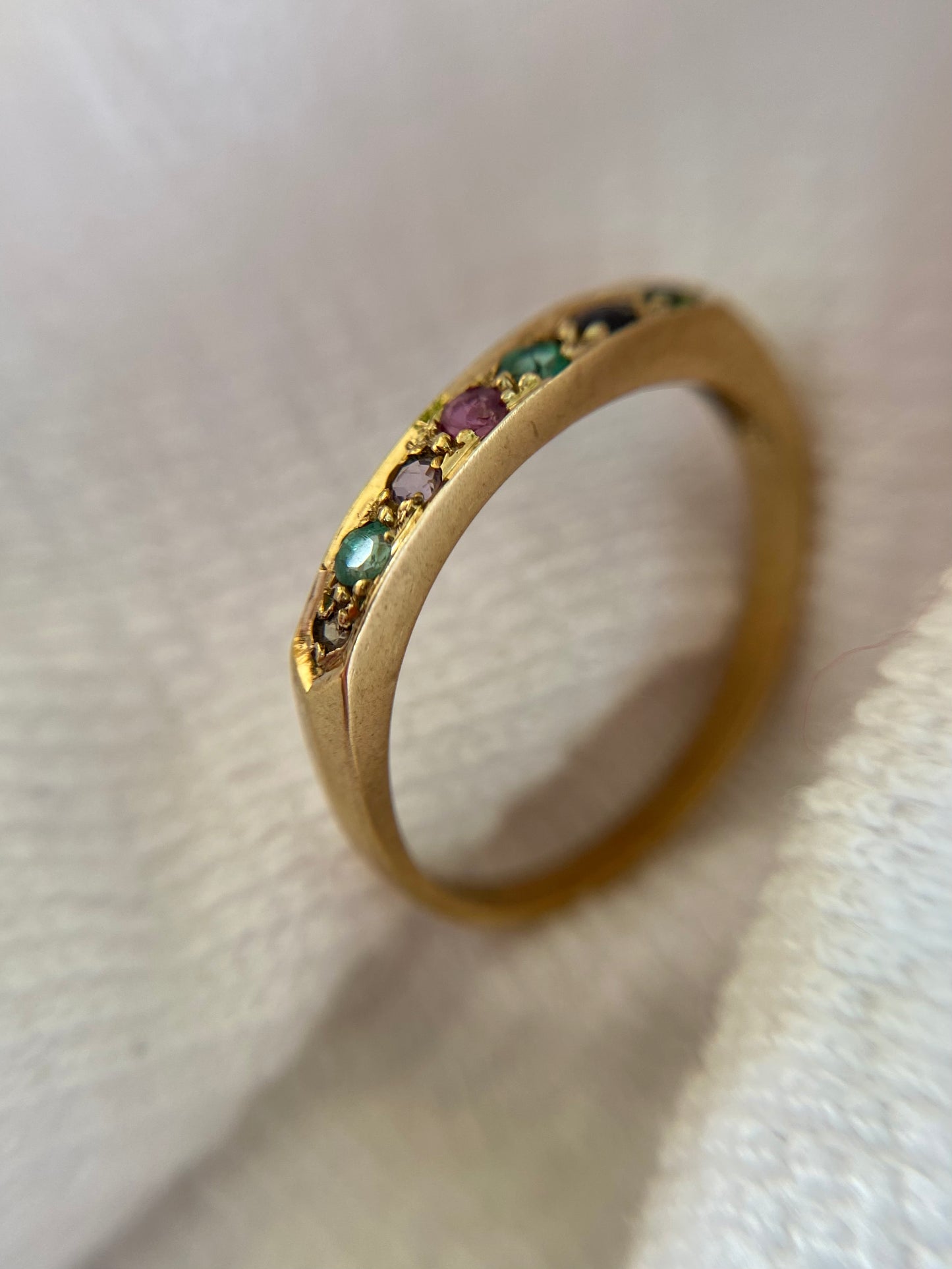 Vintage 9ct Gold DEAREST Ring