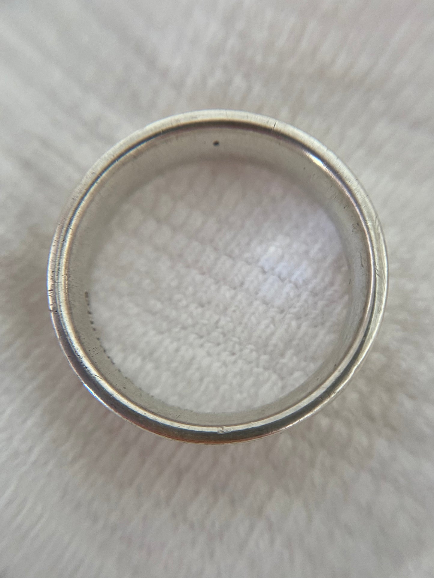 Preloved Silver T & Co "Tiffany 1837" Band