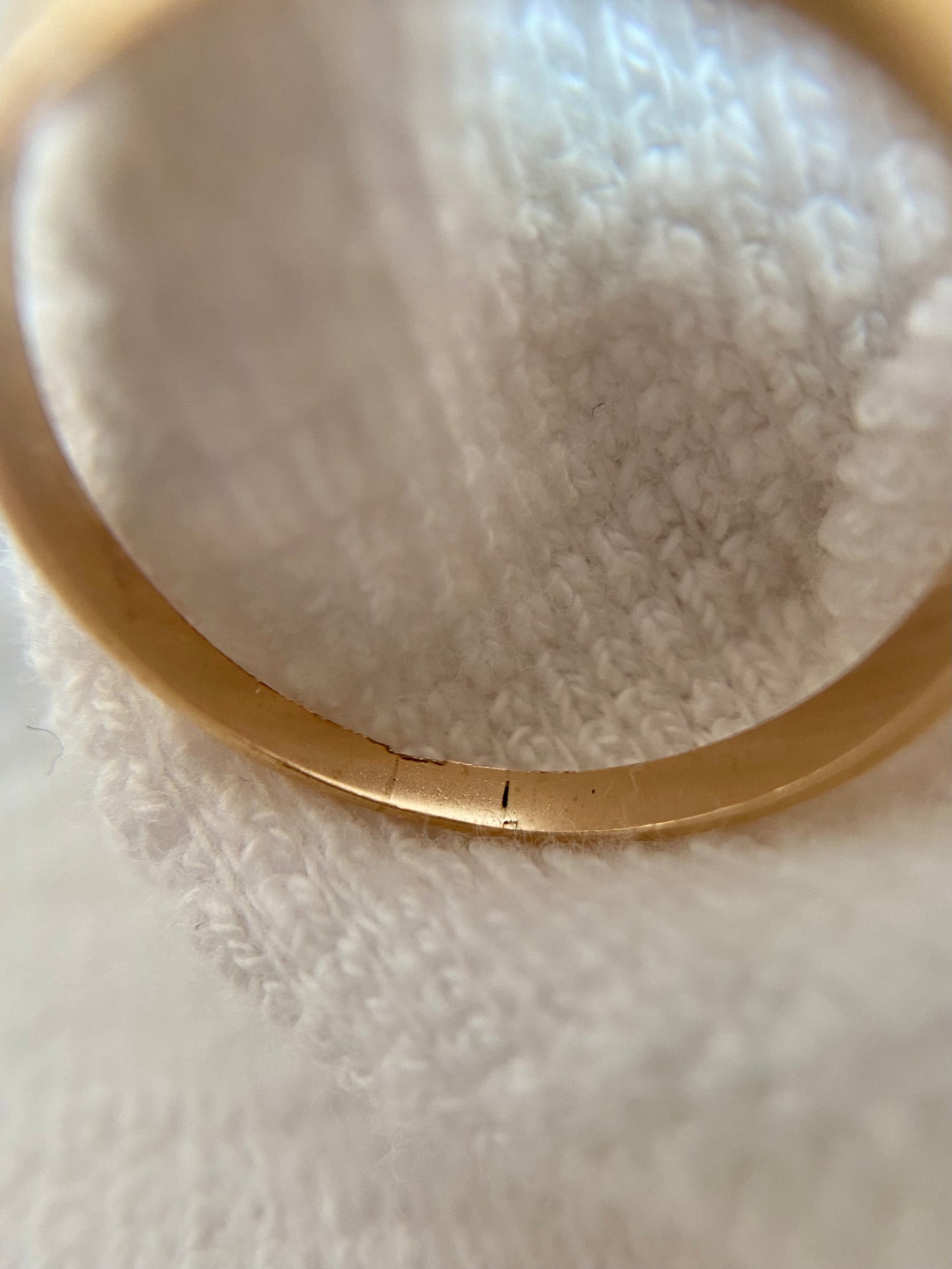 Antique 9ct Gold Old Cut Diamond Solitaire Ring