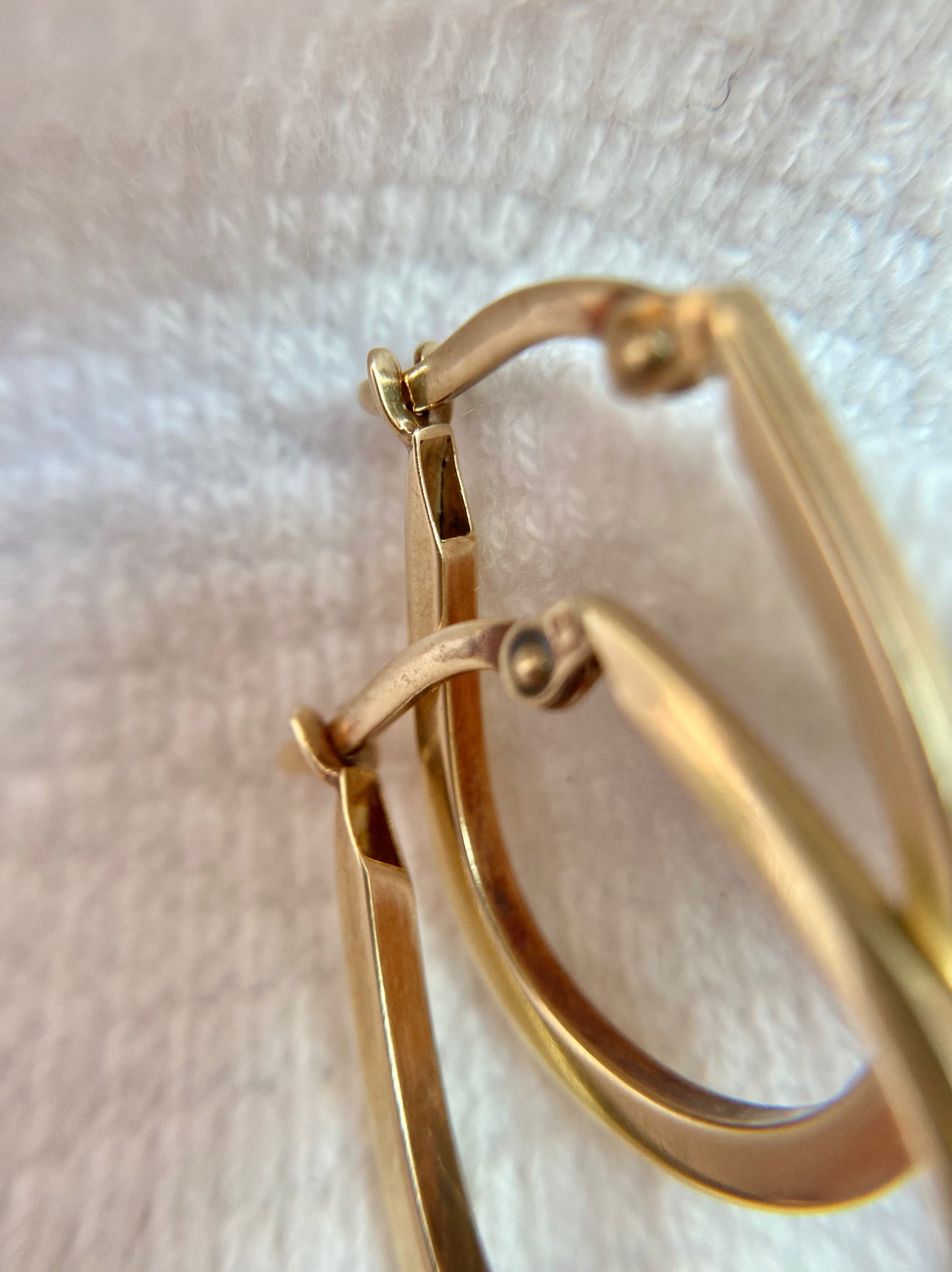 Preloved 9ct Gold Hoop Earrings