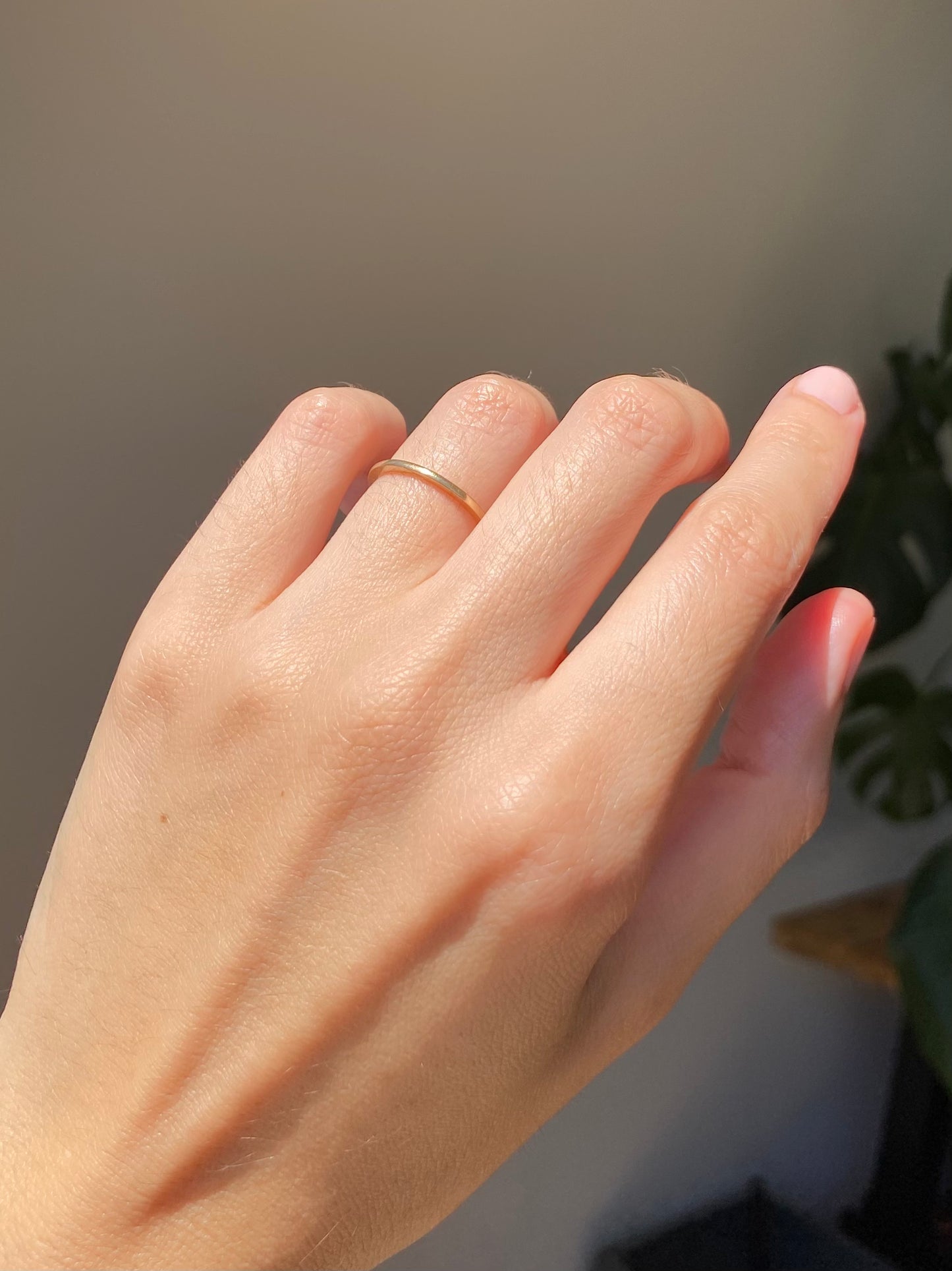 Vintage 9ct Gold Stacking Band
