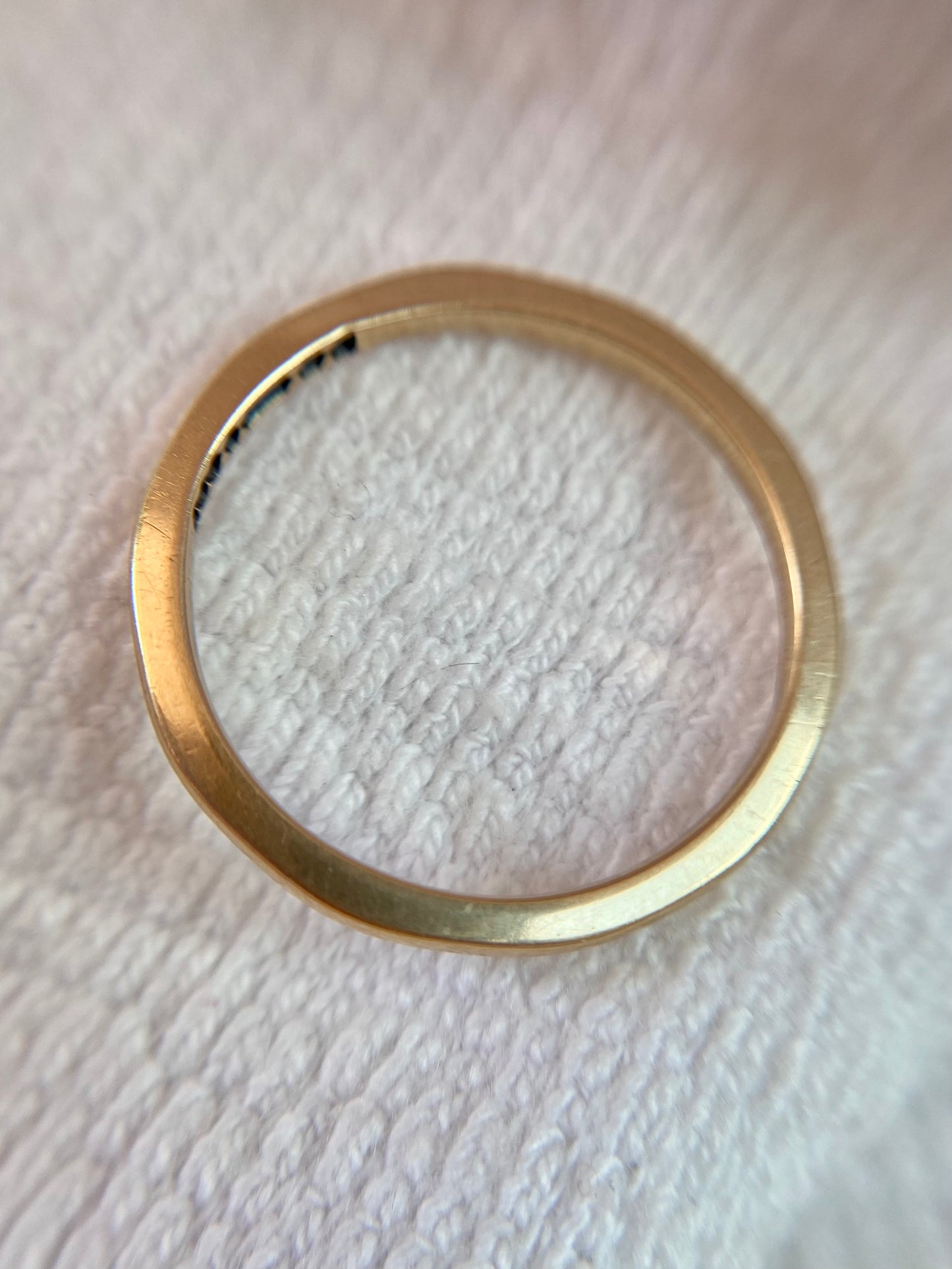 Vintage 9ct Gold Stacking Band