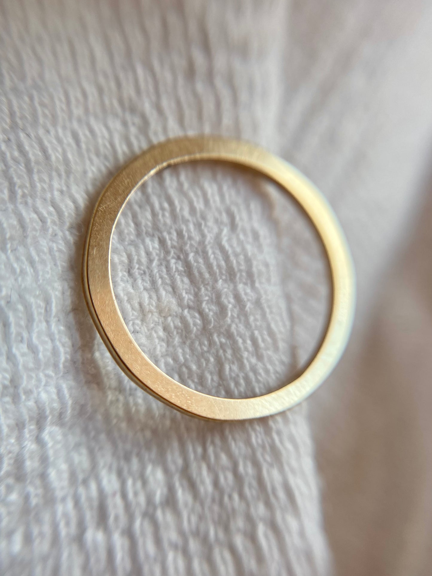 Vintage 9ct Gold Stacking Band