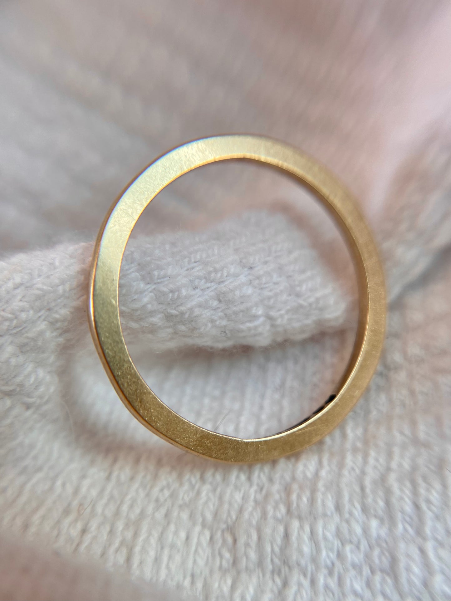Vintage 9ct Gold Stacking Band
