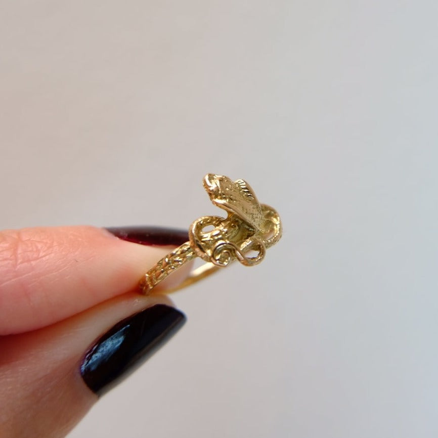 Gold deals cobra ring